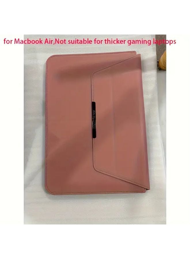 حافظة حاسوب محمول قابلة للطي مع حامل لجهاز Macbook Air مقاس 15-16 بوصة باللون الأسود - Image 3